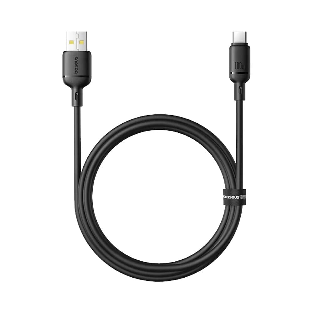 Baseus Silky Series USB-A to Type-C 100W Cable 1M