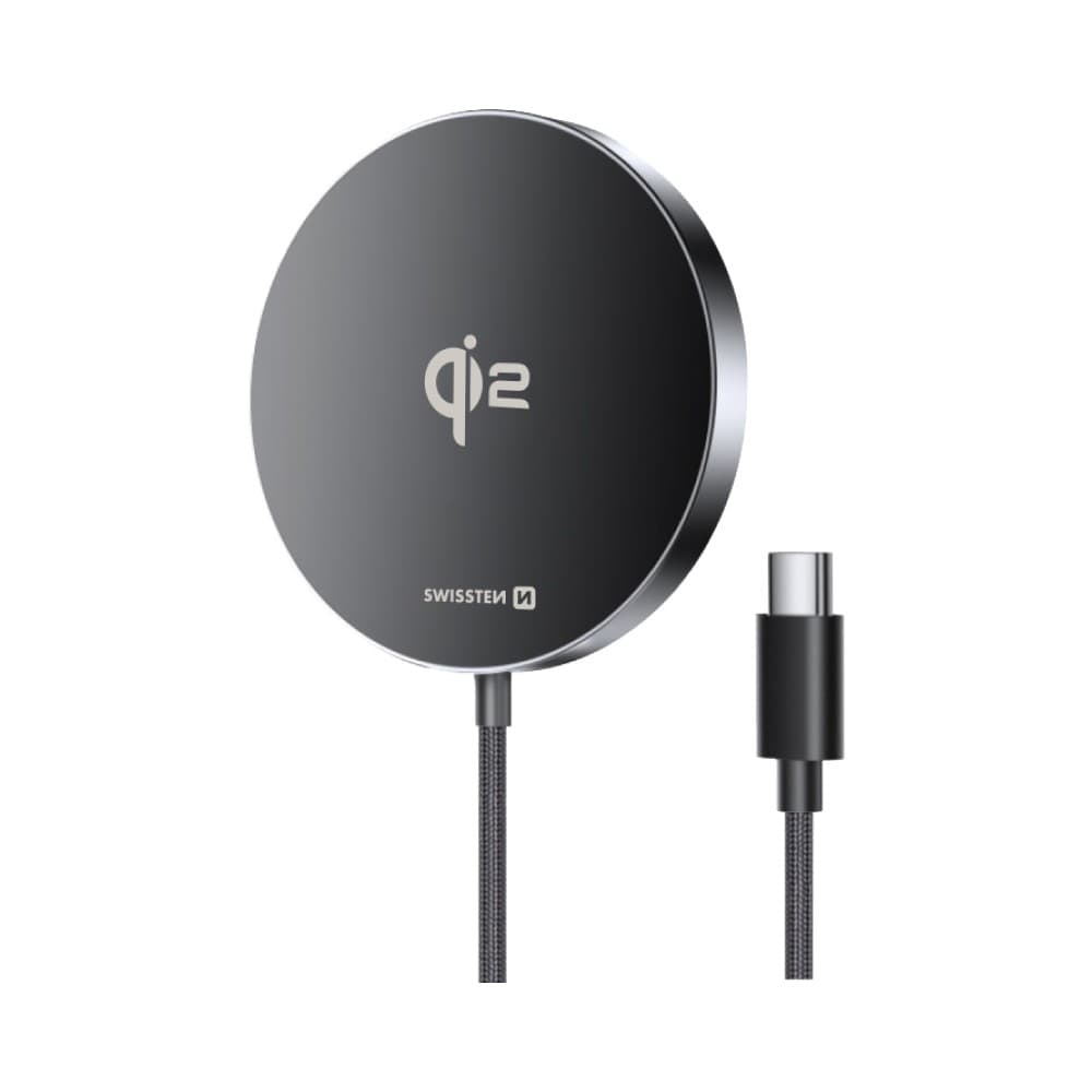 Swissten Magnetic Wireless Charger (15W)