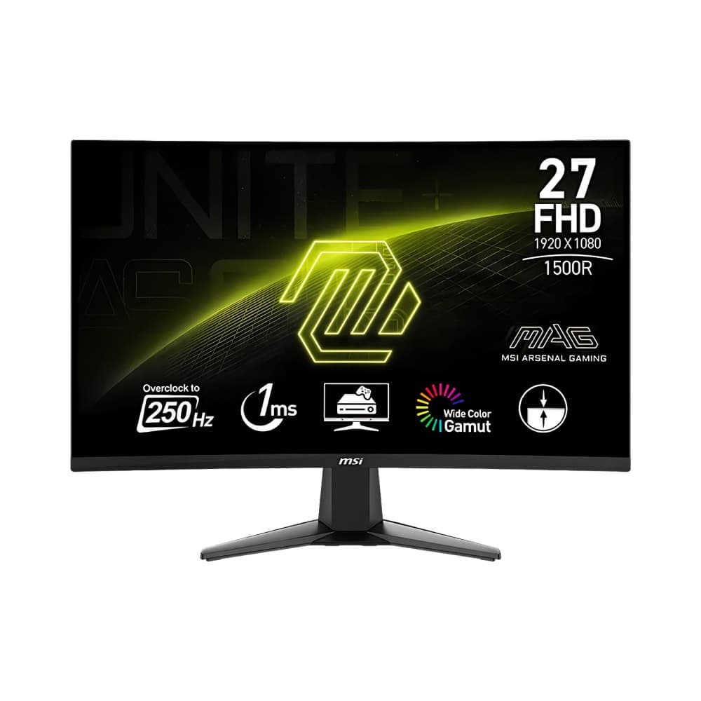 MSI MAG FHD Curved Gaming Monitor 27", 27C6X