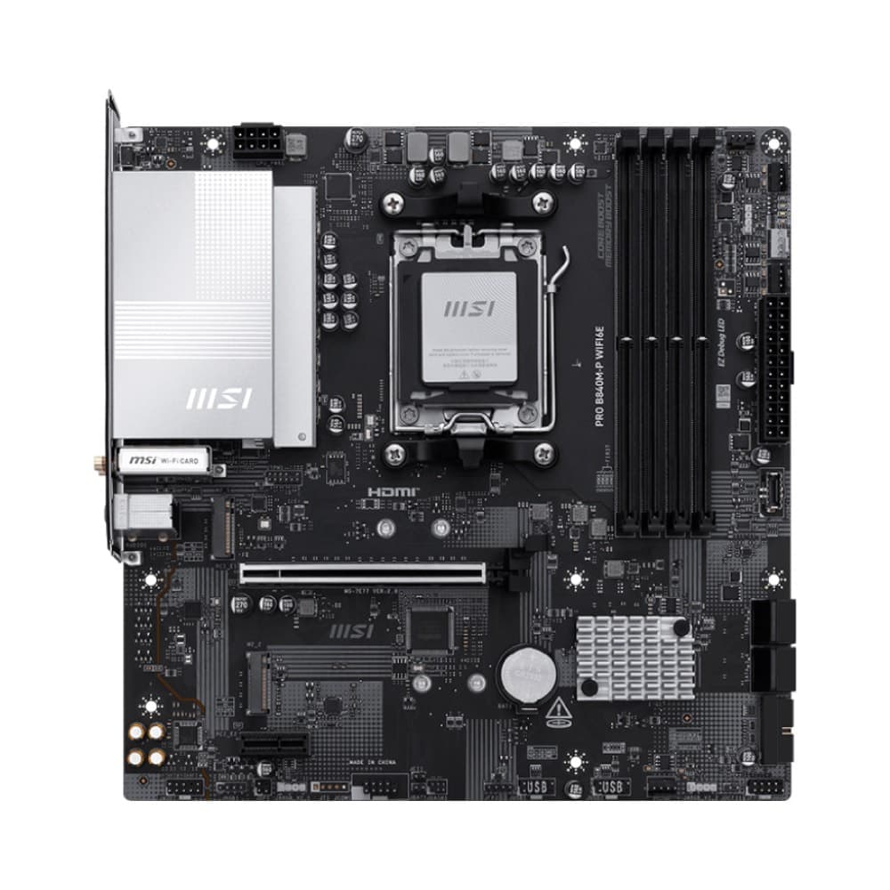 MSI Pro B840M-P WiFi6E Motherboard