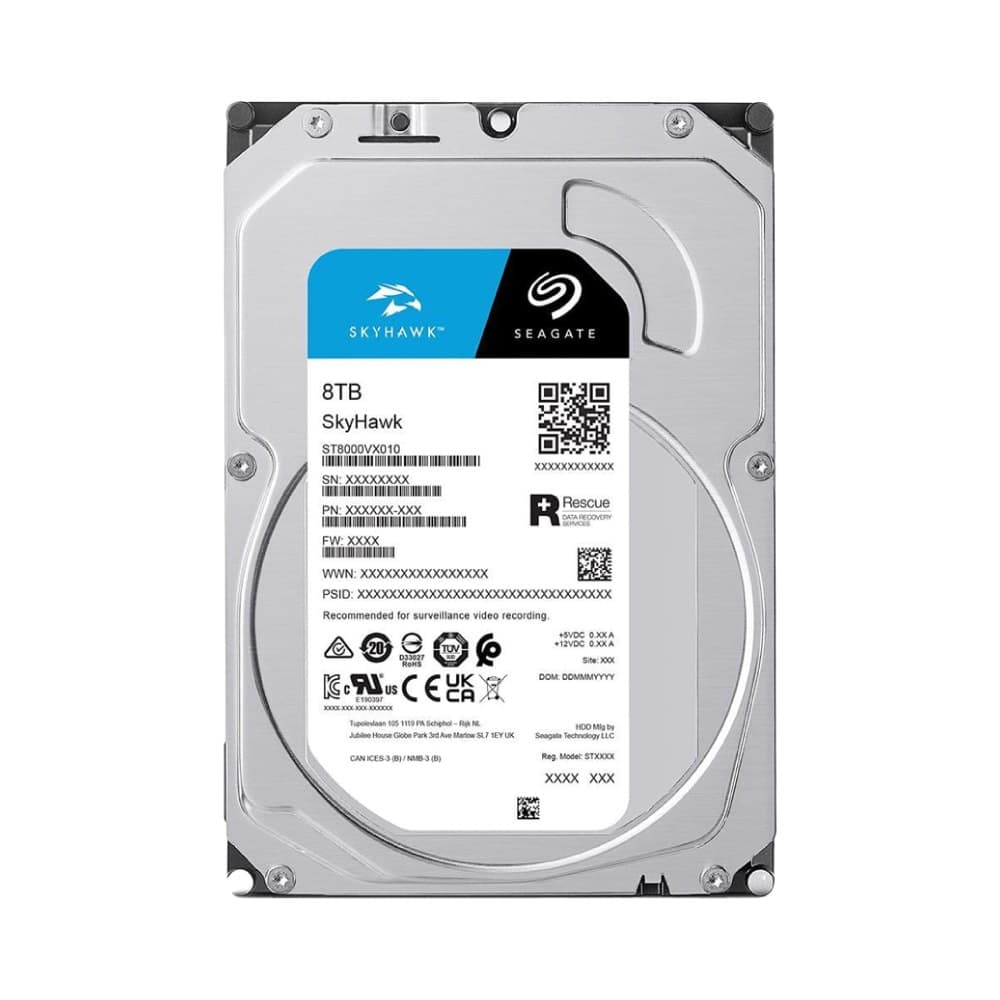 SkyHawk Video Hard Drives 8TB