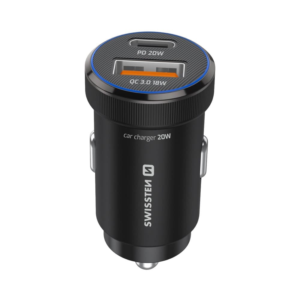 Swissten Mini Car Charger 20W