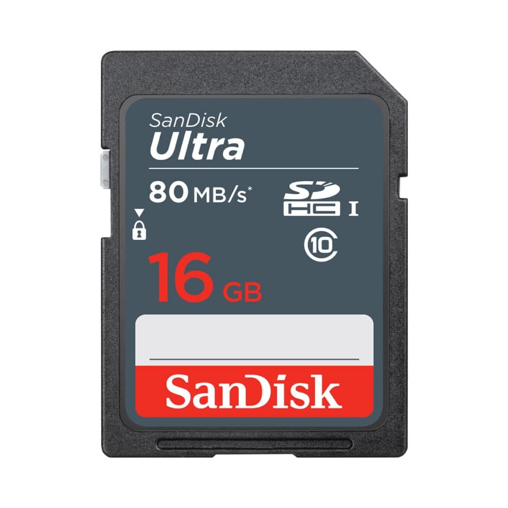 SanDisk Ultra 16GB SDHC UHS-I Card